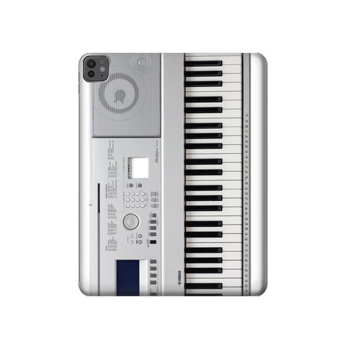 S0891 Clavier numérique Piano Etui Coque Housse pour iPad Pro 13 (2024,2025), Air 13 2026