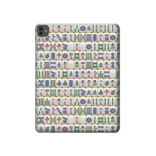 S1051 Mahjong Etui Coque Housse pour iPad Pro 13 (2024,2025)