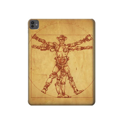 S1682 steampunk Frankenstein Etui Coque Housse pour iPad Pro 13 (2024,2025)