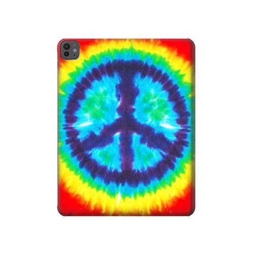 S1870 Tie Dye Paix Etui Coque Housse pour iPad Pro 13 (2024,2025)
