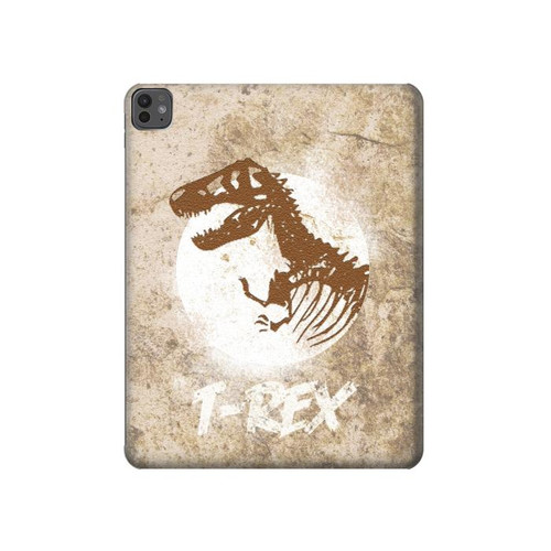 S2372 T-Rex Jurassic Fossile Etui Coque Housse pour iPad Pro 13 (2024,2025), Air 13 2026