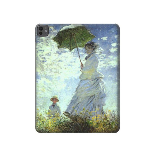 S2415 Claude Monet Femme avec un parasol Etui Coque Housse pour iPad Pro 13 (2024,2025)