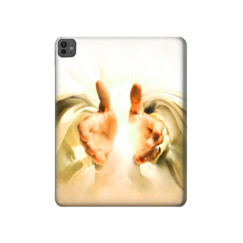 S2546 Main de Dieu Ciel Etui Coque Housse pour iPad Pro 13 (2024,2025), Air 13 2026
