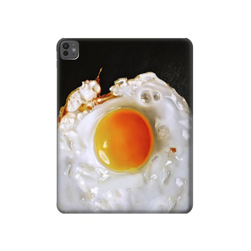 S2695 Oeuf frit Etui Coque Housse pour iPad Pro 13 (2024,2025), Air 13 2026