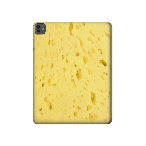 S2913 Texture de fromage Etui Coque Housse pour iPad Pro 13 (2024,2025), Air 13 2026