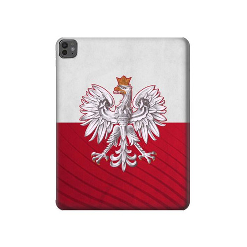 S3005 Pologne Football Football Etui Coque Housse pour iPad Pro 13 (2024,2025), Air 13 2026