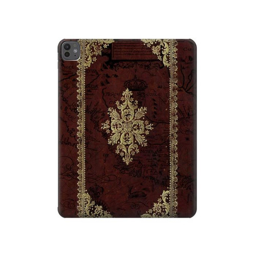 S3014 Carte Couverture Livre millésimé Etui Coque Housse pour iPad Pro 13 (2024,2025), Air 13 2026