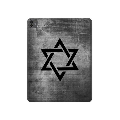 S3107 Judaïsme étoile de David Symbole Etui Coque Housse pour iPad Pro 13 (2024,2025), Air 13 2026