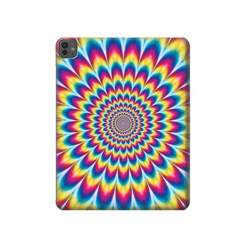 S3162 psychédélique coloré Etui Coque Housse pour iPad Pro 13 (2024,2025)