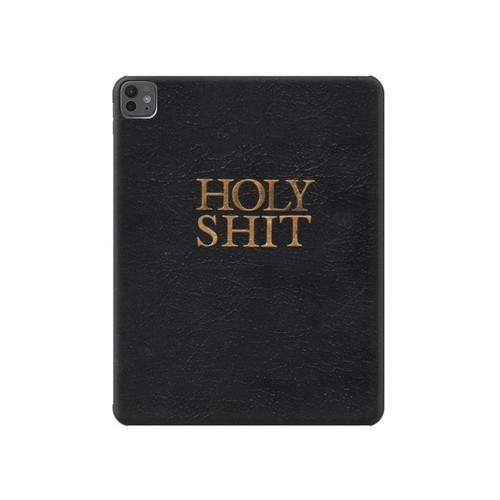 S3166 Drôle Holy Shit Etui Coque Housse pour iPad Pro 13 (2024,2025), Air 13 2026