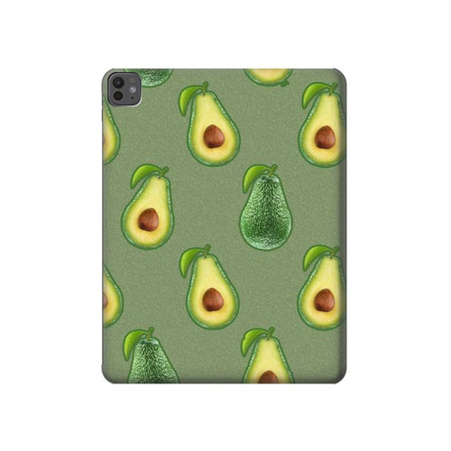 S3285 Motif d'avocat Etui Coque Housse pour iPad Pro 13 (2024,2025), Air 13 2026