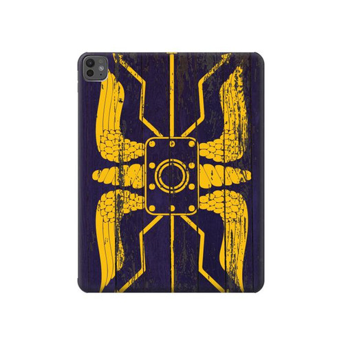 S3546 Roman Bouclier Bleu Etui Coque Housse pour iPad Pro 13 (2024,2025)