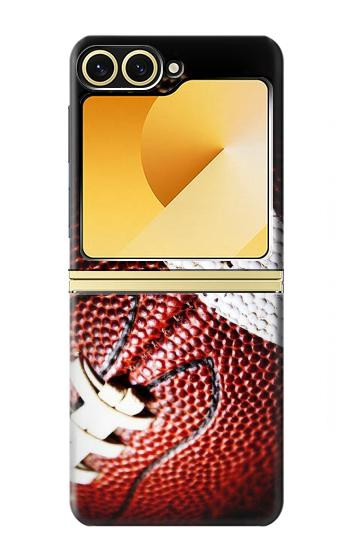 S0062 football américain Etui Coque Housse pour Samsung Galaxy Z Flip 6, Flip 7 FE