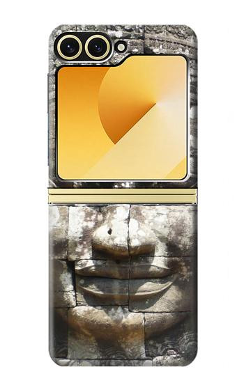 S0314 Ancien bouddhisme cambodgien Etui Coque Housse pour Samsung Galaxy Z Flip 6, Flip 7 FE