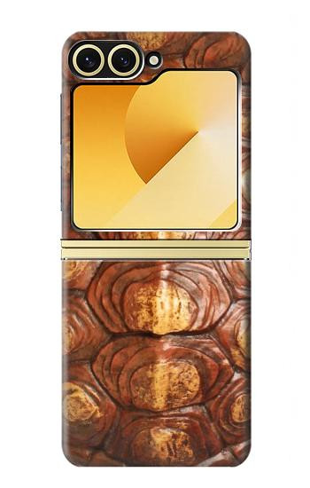 S0579 tortue Carapace Etui Coque Housse pour Samsung Galaxy Z Flip 6, Flip 7 FE