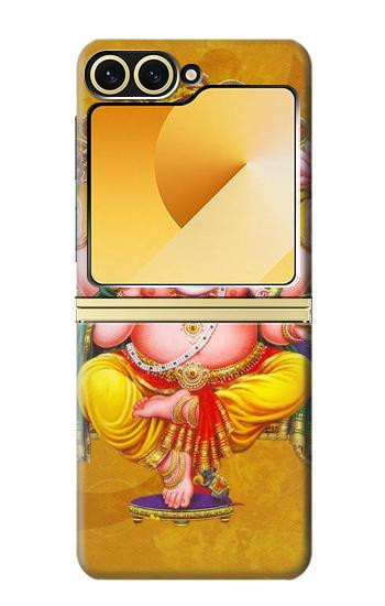 S0896 Ganesh Seigneur Dieu hindou Etui Coque Housse pour Samsung Galaxy Z Flip 6, Flip 7 FE