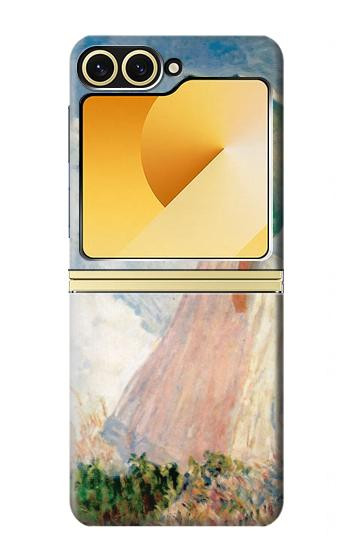 S0998 Claude Monet Femme avec un parasol Etui Coque Housse pour Samsung Galaxy Z Flip 6, Flip 7 FE