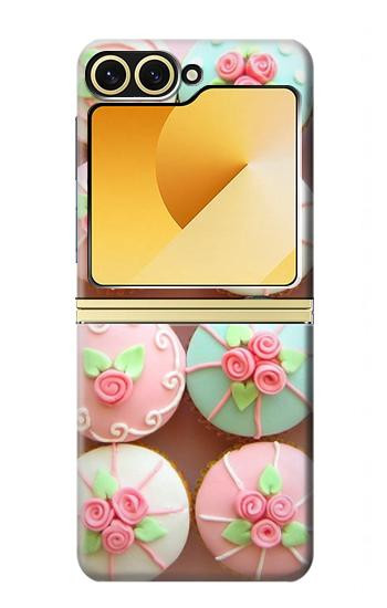 S1718 Petits gâteaux délicieux Etui Coque Housse pour Samsung Galaxy Z Flip 6, Flip 7 FE