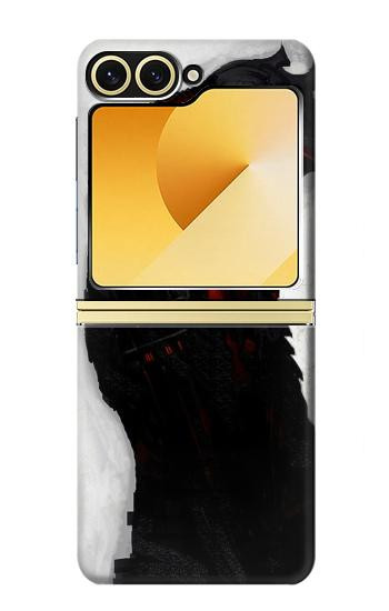 S2111 sombre Samurai Etui Coque Housse pour Samsung Galaxy Z Flip 6, Flip 7 FE