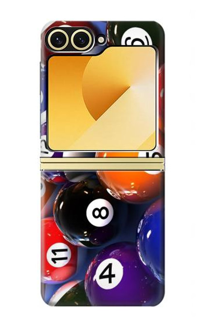 S2238 Billard Boule de billard Etui Coque Housse pour Samsung Galaxy Z Flip 6