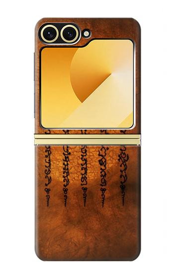 S2251 Le succès cinq lignes et bonne chance Tatouage Etui Coque Housse pour Samsung Galaxy Z Flip 6, Flip 7 FE