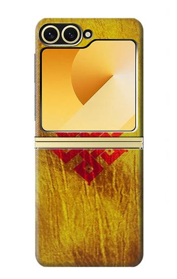 S2318 Noeud éternel méditation bouddhiste spirituelle Etui Coque Housse pour Samsung Galaxy Z Flip 6, Flip 7 FE