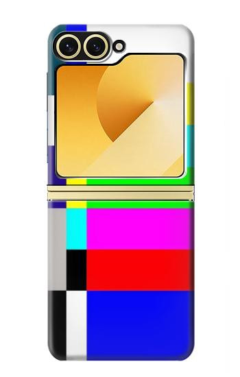 S2348 Pas de signal TV Etui Coque Housse pour Samsung Galaxy Z Flip 6, Flip 7 FE