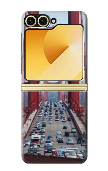 S2637 le pont du Golden Gate Etui Coque Housse pour Samsung Galaxy Z Flip 6, Flip 7 FE