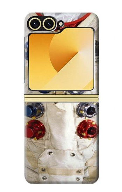 S2639 Neil Armstrong blanc astronaute Costume espace Etui Coque Housse pour Samsung Galaxy Z Flip 6