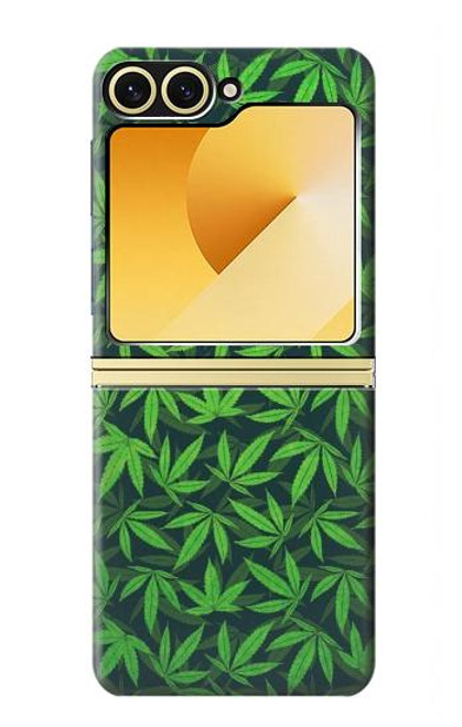 S2666 Motif des plantes Etui Coque Housse pour Samsung Galaxy Z Flip 6, Flip 7 FE