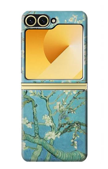 S2692 Vincent Van Gogh Amandier en fleurs Etui Coque Housse pour Samsung Galaxy Z Flip 6, Flip 7 FE