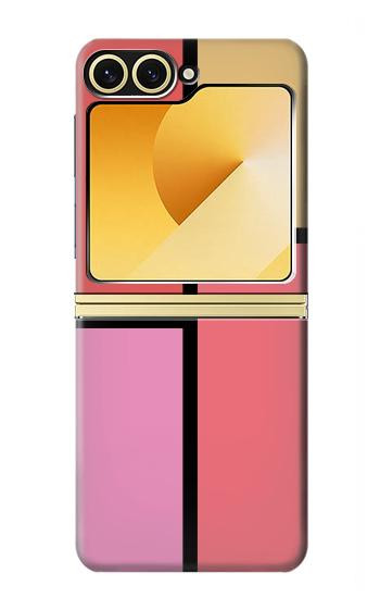 S2795 Palette de joues couleur Etui Coque Housse pour Samsung Galaxy Z Flip 6, Flip 7 FE