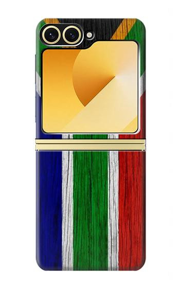 S3464 Afrique du Sud Drapeau Etui Coque Housse pour Samsung Galaxy Z Flip 6, Flip 7 FE