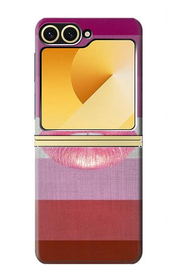 S3473 LGBT Lesbiennes Drapeau Etui Coque Housse pour Samsung Galaxy Z Flip 6, Flip 7 FE