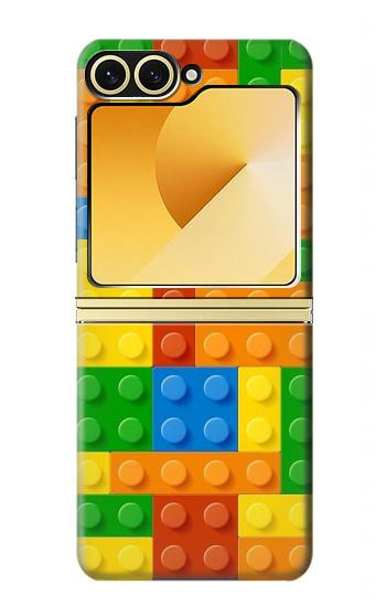 S3595 brique Jouet Etui Coque Housse pour Samsung Galaxy Z Flip 6, Flip 7 FE