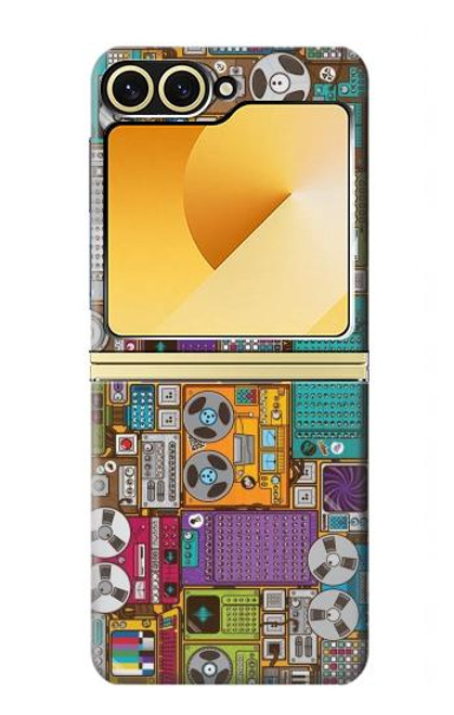 S3879 Griffonnage de musique rétro Etui Coque Housse pour Samsung Galaxy Z Flip 6, Flip 7 FE S3879 Griffonnage de musique rétro Etui Coque Housse pour Samsung Galaxy Z Flip 6, Flip 7 FE