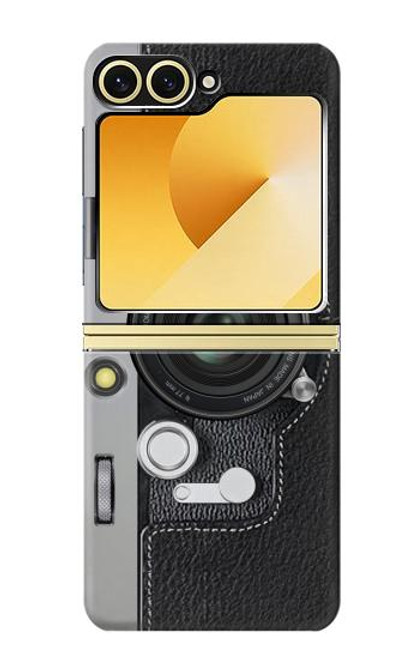 S3922 Impression graphique de l'obturateur de l'objectif de l'appareil photo Etui Coque Housse pour Samsung Galaxy Z Flip 6, Flip 7 FE