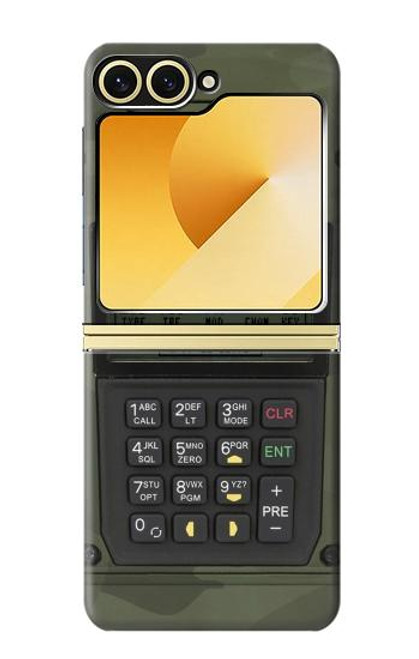 S3959 Impression graphique de la radio militaire Etui Coque Housse pour Samsung Galaxy Z Flip 6, Flip 7 FE