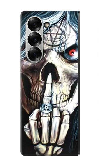 S0222 crâne Etui Coque Housse pour Samsung Galaxy Z Fold 6