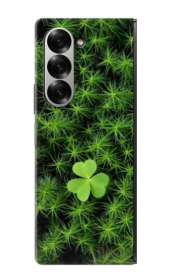 S0358 Feuille de trèfle Etui Coque Housse pour Samsung Galaxy Z Fold 6