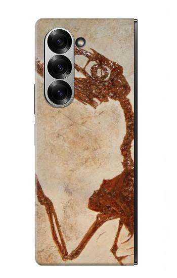 S0379 Fossile de dinosaure Etui Coque Housse pour Samsung Galaxy Z Fold 6