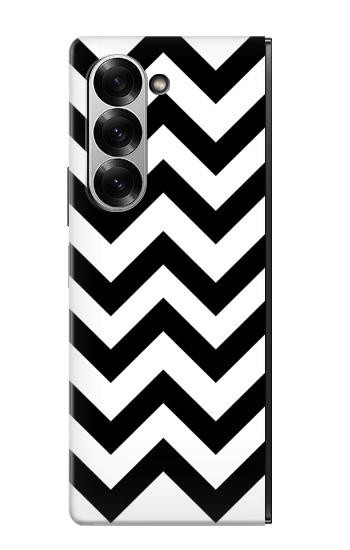 S1613 Chevron Zigzag Etui Coque Housse pour Samsung Galaxy Z Fold 6