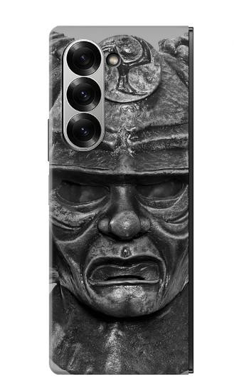 S1827 Japon Samurai Casque Etui Coque Housse pour Samsung Galaxy Z Fold 6