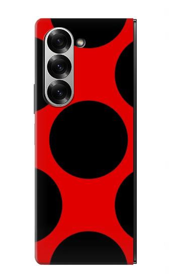 S1829 Motif Coccinelles Dot Etui Coque Housse pour Samsung Galaxy Z Fold 6