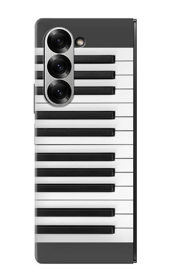 S2082 Un Octave Piano Etui Coque Housse pour Samsung Galaxy Z Fold 6