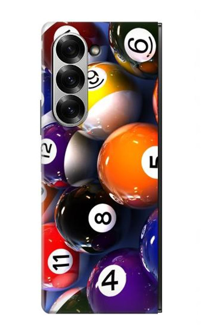 S2238 Billard Boule de billard Etui Coque Housse pour Samsung Galaxy Z Fold 6