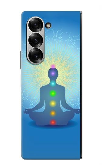 S2295 Bhuddha Aura Chakra Équilibrage guérison Etui Coque Housse pour Samsung Galaxy Z Fold 6