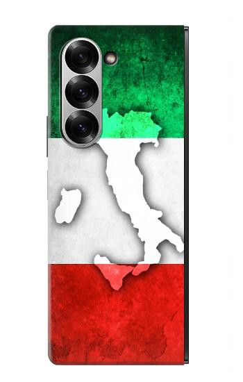 S2338 Italie Drapeau Etui Coque Housse pour Samsung Galaxy Z Fold 6