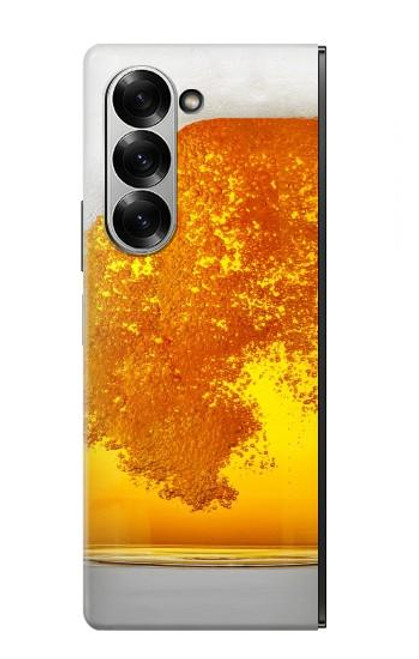 S2391 Verre de bière Etui Coque Housse pour Samsung Galaxy Z Fold 6