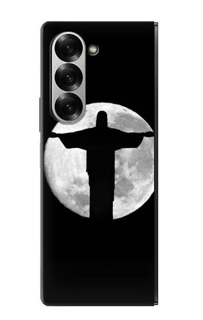 S2511 Jésus-Christ Statue Rio de Janeiro Etui Coque Housse pour Samsung Galaxy Z Fold 6